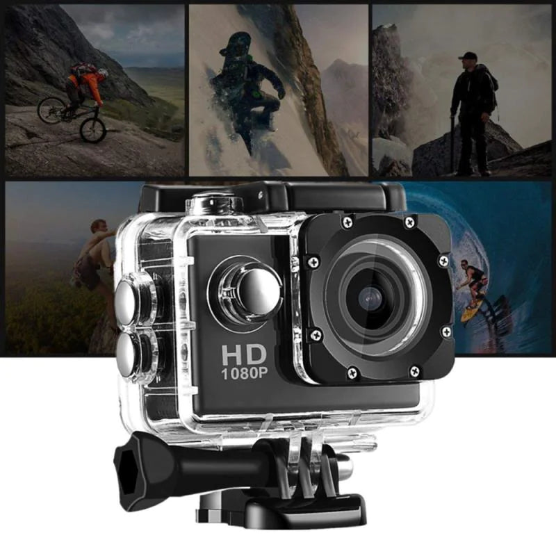 HD 1080P Waterproof Action Sports Camera