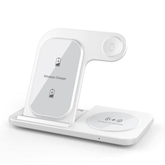 3-in-1 Wireless Charging Desk Stand for Phones
