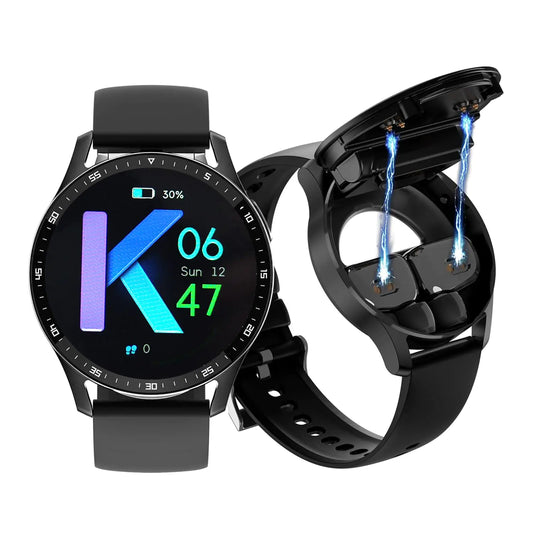 SEMAIZON 2-in-1 Smart Watch with Earbuds
